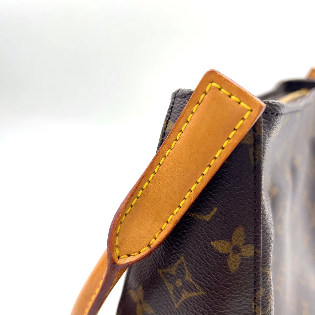 Louis Vuitton Looping Monogram Leather Brown Light Handbag Gold — view 7