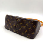 Louis Vuitton Looping Monogram Leather Brown Light Handbag Gold — view 9