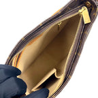 Louis Vuitton Looping Monogram Leather Brown Light Handbag Gold — view 3