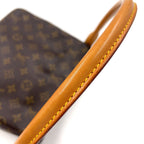 Louis Vuitton Looping Monogram Leather Brown Light Handbag Gold — view 6