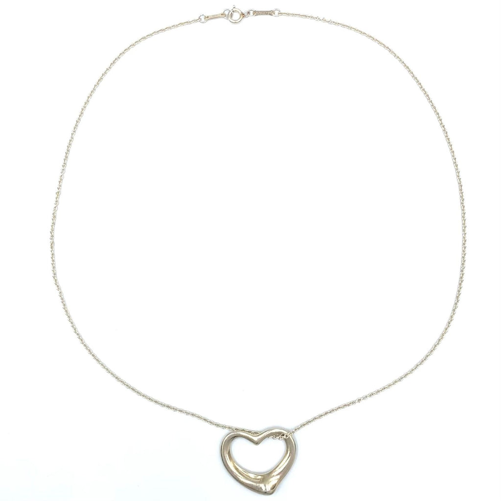 Tiffany & Co Open Silver Necklace — view 3