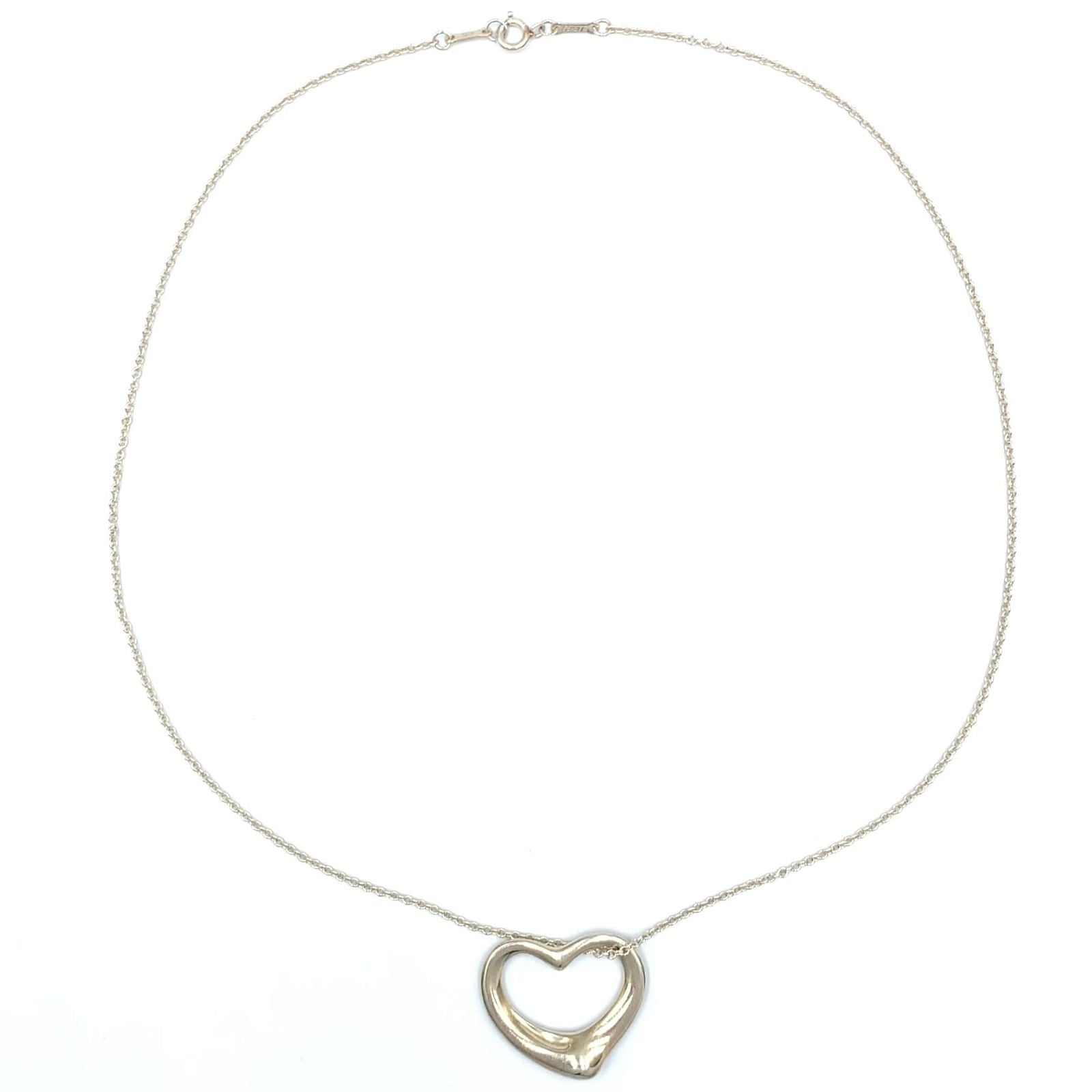 Tiffany & Co Open Silver Necklace — view 3
