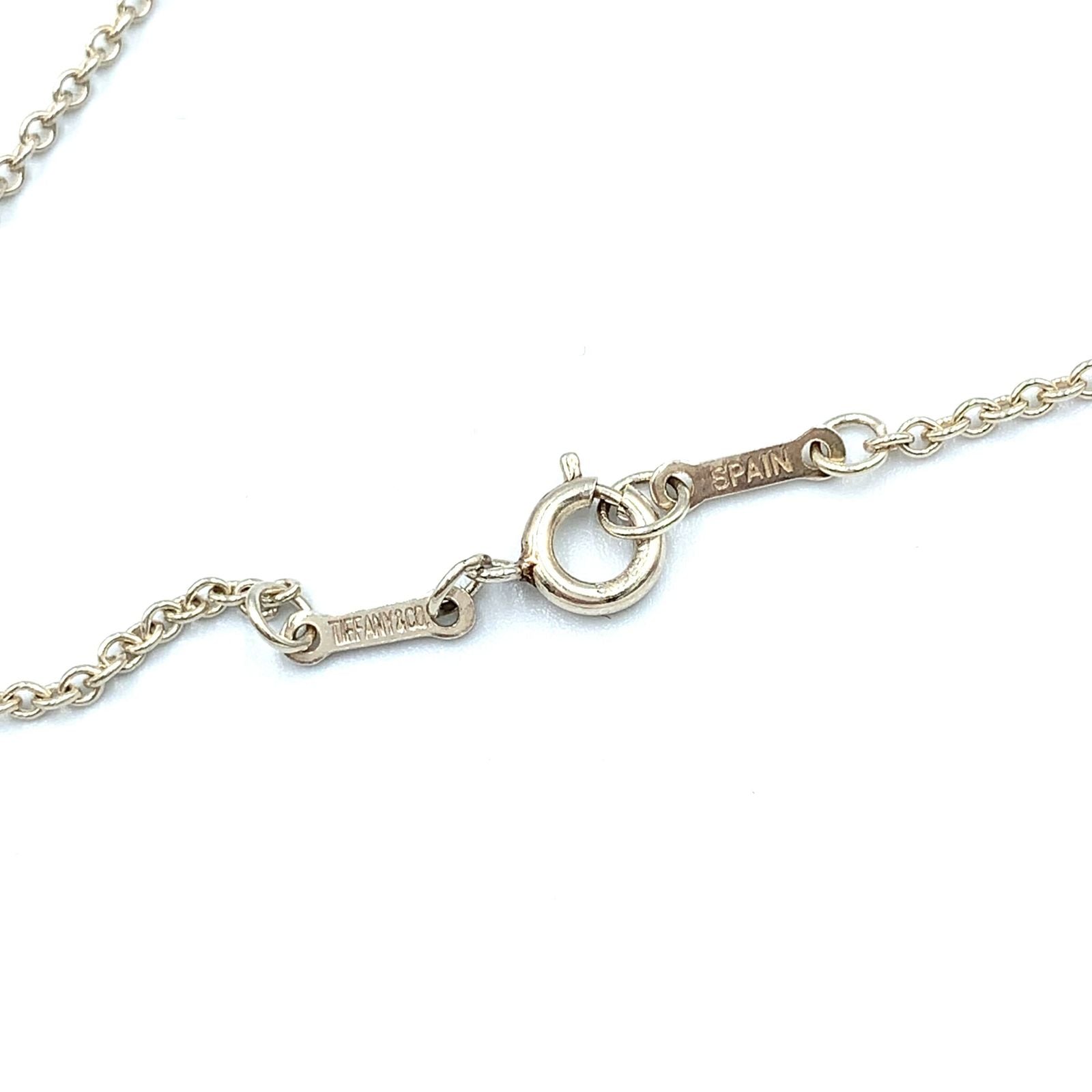 Tiffany & Co Open Silver Necklace — view 4