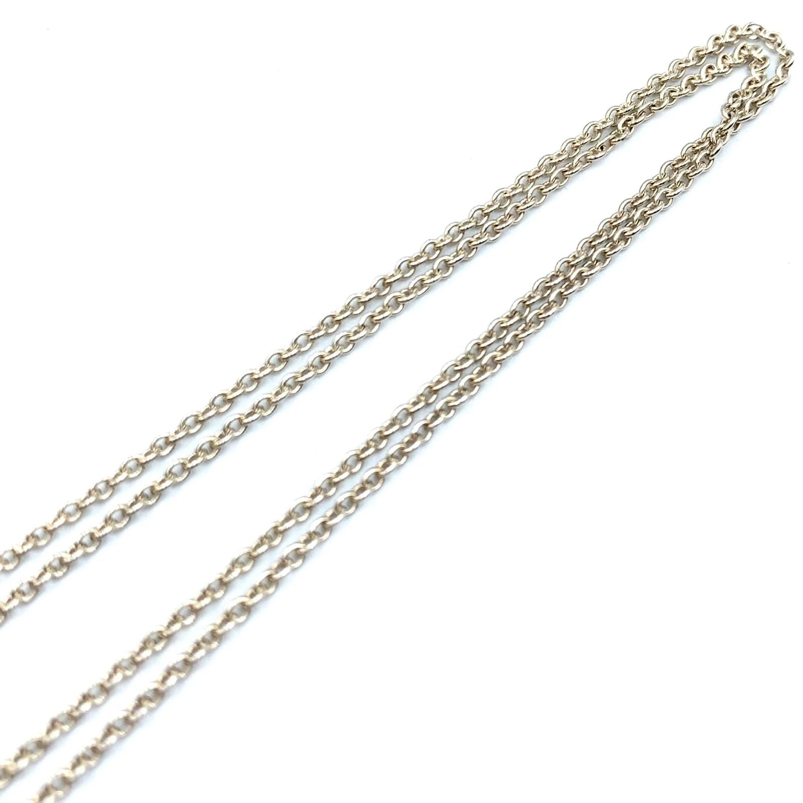 Tiffany & Co Open Silver Necklace — view 6