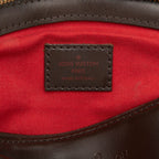 Louis Vuitton Damier Verona PM Handbag Brown Leather — view 6