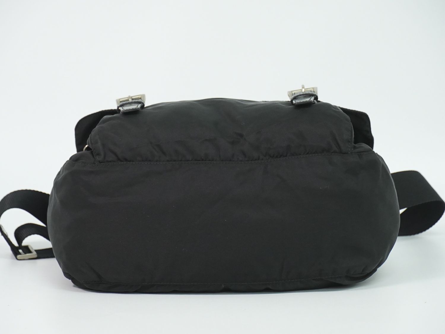Prada Nylon Shoulder Bag Pochette Black — view 3