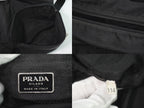 Prada Nylon Shoulder Bag Pochette Black — view 9