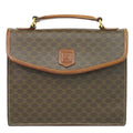 Celine Macadam Handbag Brown