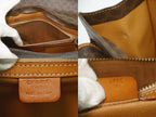 Celine Macadam Handbag Brown — view 9