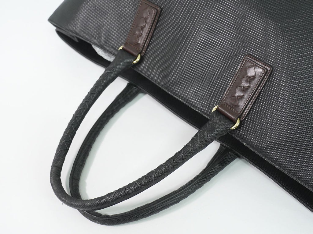 Bottega Veneta Marco Polo Tote Leather Black — view 4