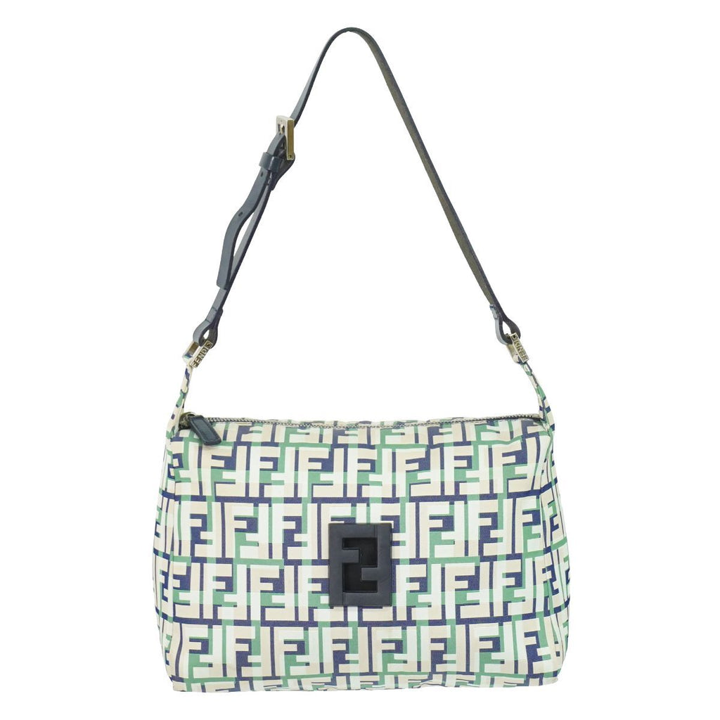 Fendi Mamma Bucket Zucca Shoulder Bag Canvas Multicolor