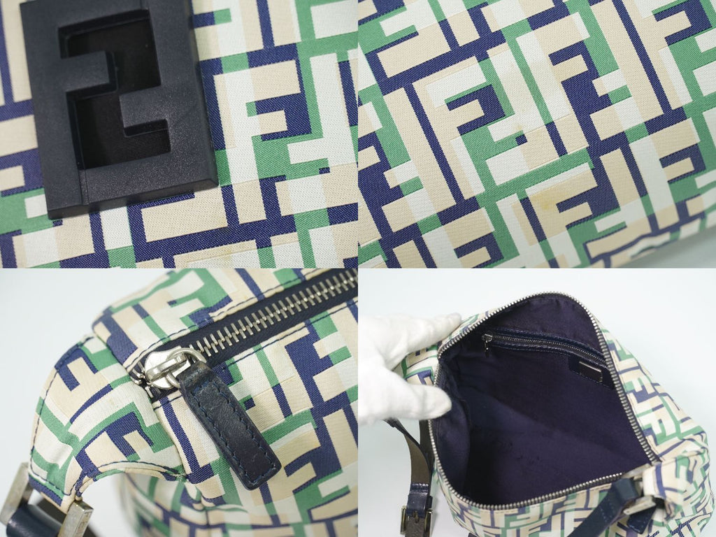 Fendi Mamma Bucket Zucca Shoulder Bag Canvas Multicolor — view 7