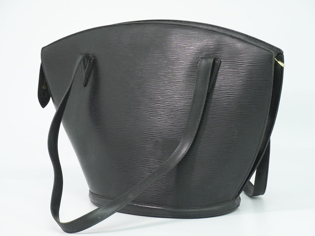 Louis Vuitton LV Saint Jacques Shopping Epi Leather Shoulder Bag Tote Black — view 2