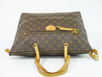 Louis Vuitton LV Jena MM Monogram Tote Shoulder Bag Brown Iena — view 5