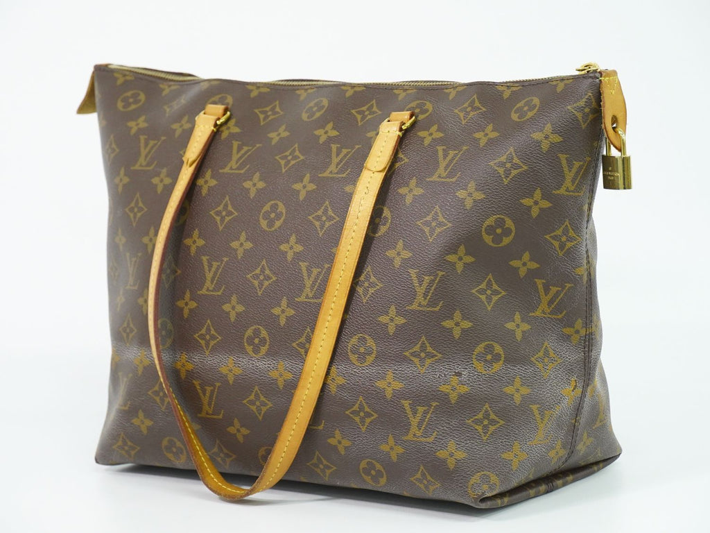 Louis Vuitton LV Jena MM Monogram Tote Shoulder Bag Brown Iena — view 2