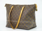 Louis Vuitton LV Jena MM Monogram Tote Shoulder Bag Brown Iena — view 2