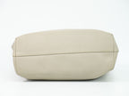 Prada Leather 2-Way Shoulder Bag Tote Light Gray — view 3