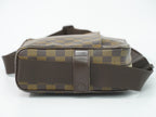 Louis Vuitton LV Olaf PM Damier Ebene Shoulder Bag Pochette Brown Olav — view 4