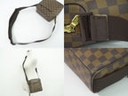 Louis Vuitton LV Olaf PM Damier Ebene Shoulder Bag Pochette Brown Olav — view 6