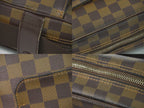 Louis Vuitton LV Olaf PM Damier Ebene Shoulder Bag Pochette Brown Olav — view 7