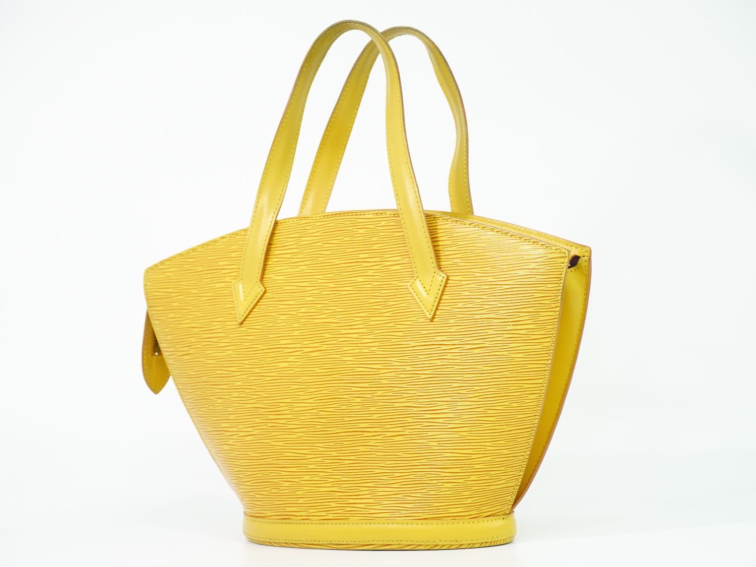Louis Vuitton LV Saint Jacques Epi Leather Handbag Yellow — view 2