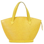 Louis Vuitton LV Saint Jacques Epi Leather Handbag Yellow