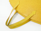 Louis Vuitton LV Saint Jacques Epi Leather Handbag Yellow — view 4