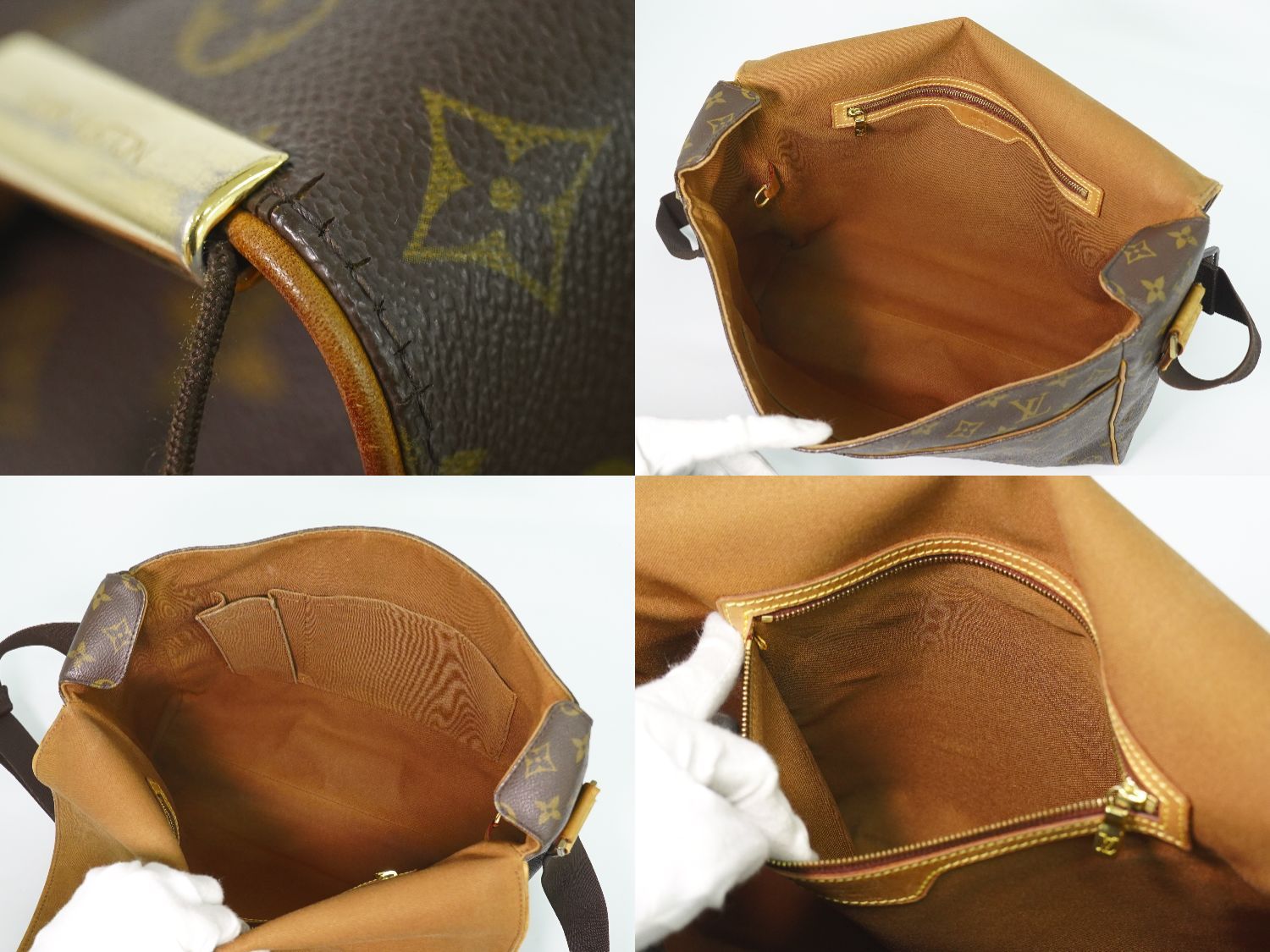 Louis Vuitton LV Aves Monogram Shoulder Bag Brown — view 8