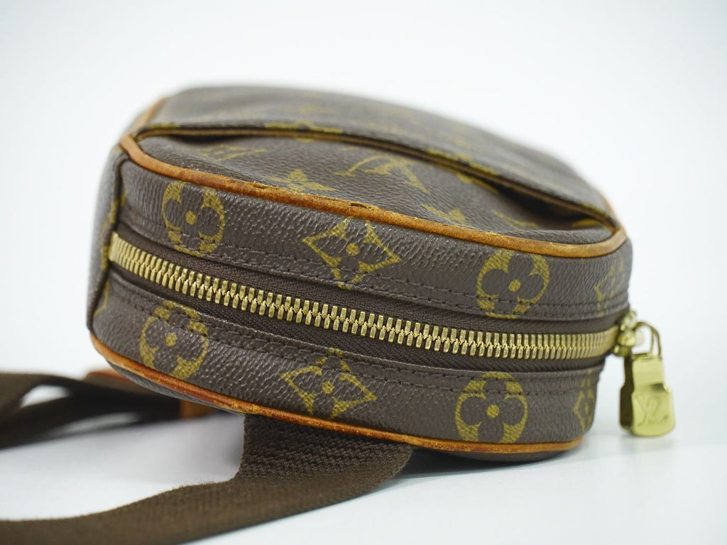Louis Vuitton LV Pochette Gange Monogram Belt Bag Brown — view 5