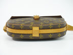 Louis Vuitton LV Jeune Fille Monogram Shoulder Bag Pochette Brown — view 3