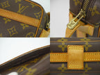Louis Vuitton LV Jeune Fille Monogram Shoulder Bag Pochette Brown — view 8