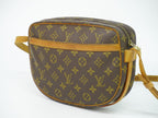 Louis Vuitton LV Jeune Fille Monogram Shoulder Bag Pochette Brown — view 2