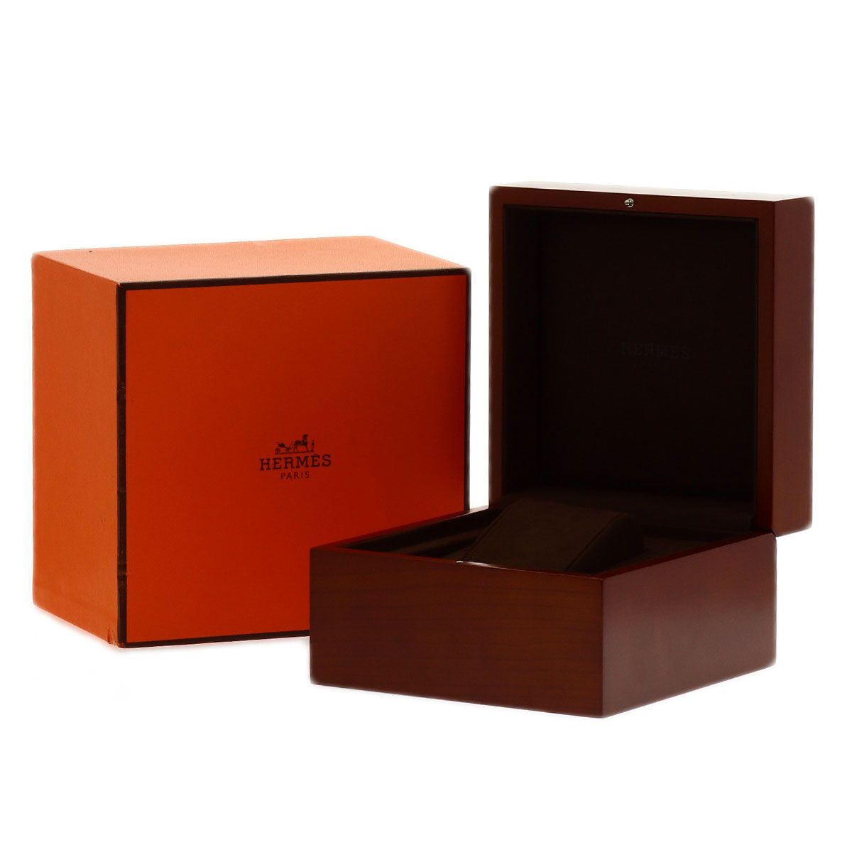 Hermes Clipper Cles Diamond Watch SS — view 9
