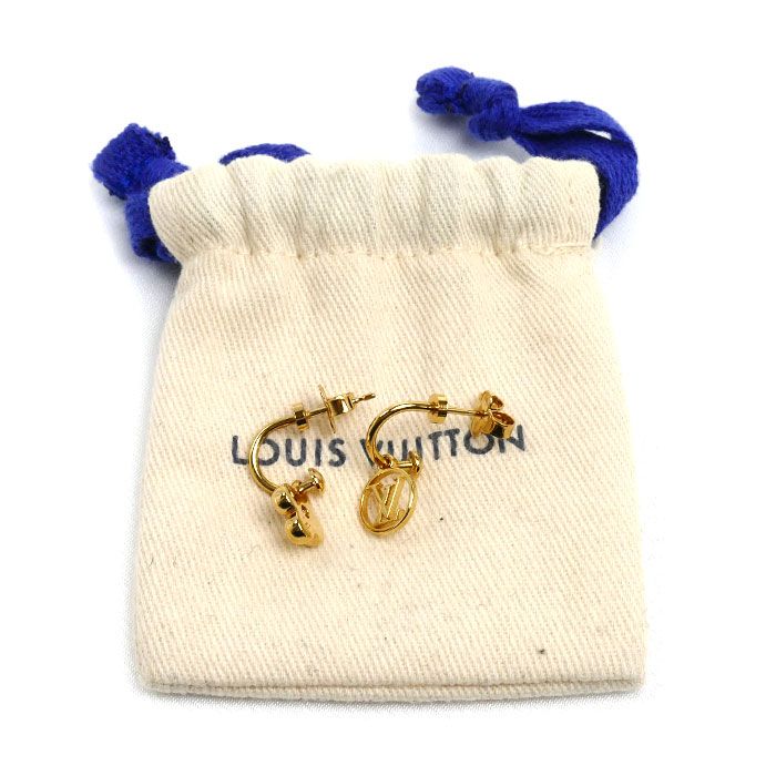 Louis Vuitton Earrings Blue Ming — view 4