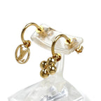 Louis Vuitton Earrings Blue Ming — view 2