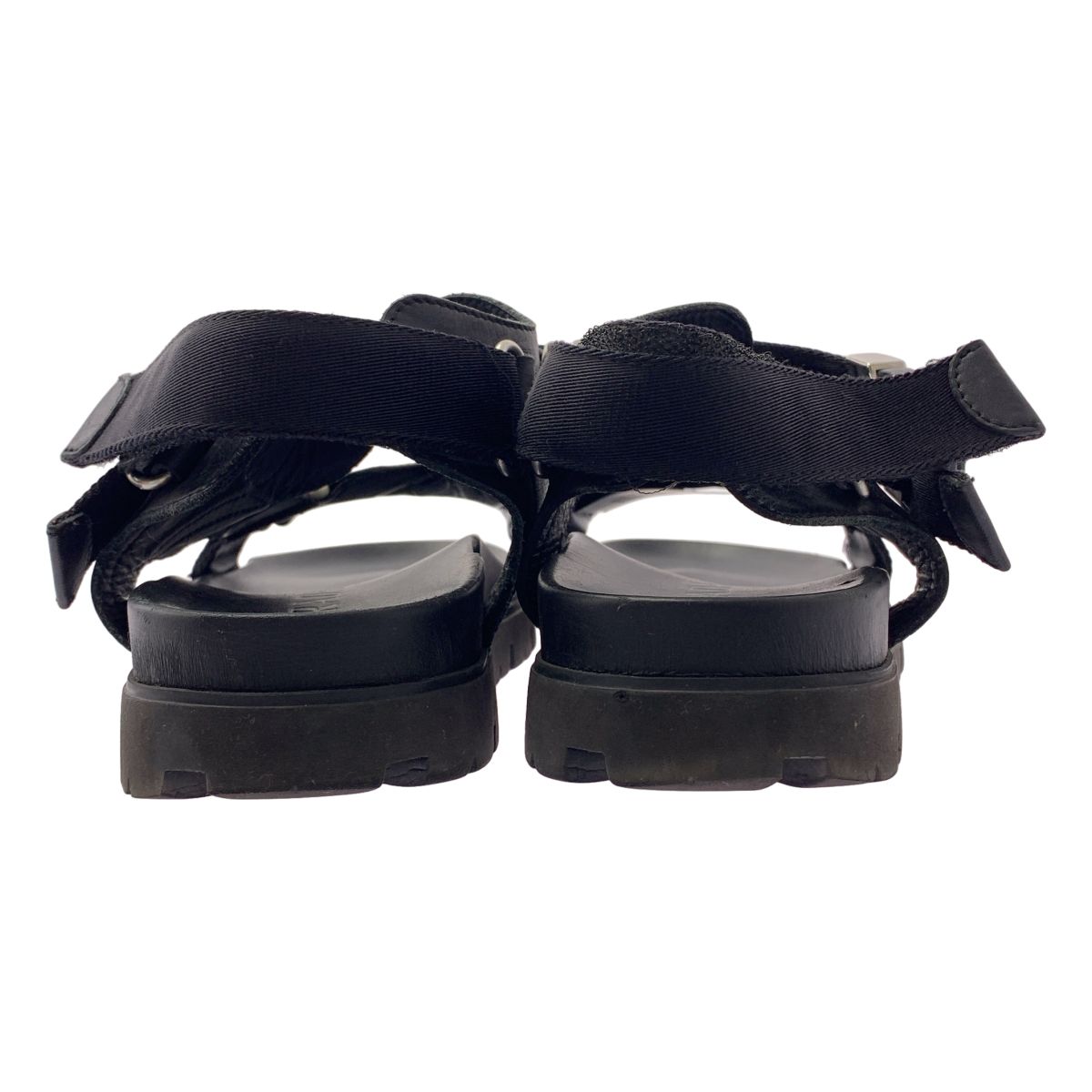 Prada Ankle Strap Sandals 8.5 Black — view 3