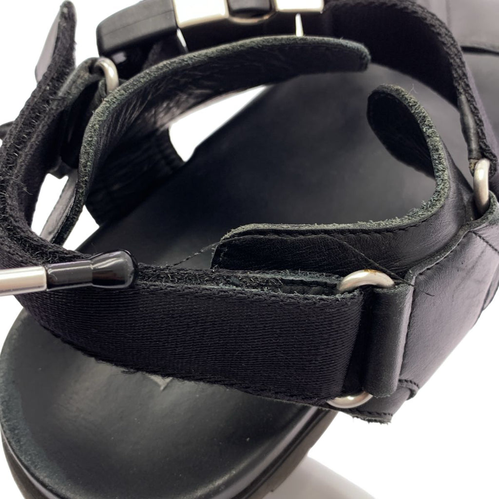 Prada Ankle Strap Sandals 8.5 Black — view 8