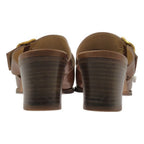 Hermes Leather Strap Sandals 37.5 Brown — view 3