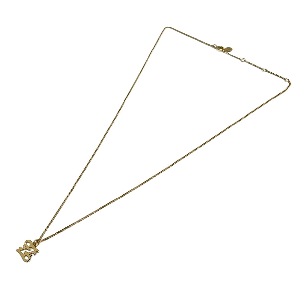 Fendi Necklace Calligraphy Gold — view 2