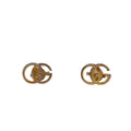 Gucci Earrings Double 18k Yellow Gold