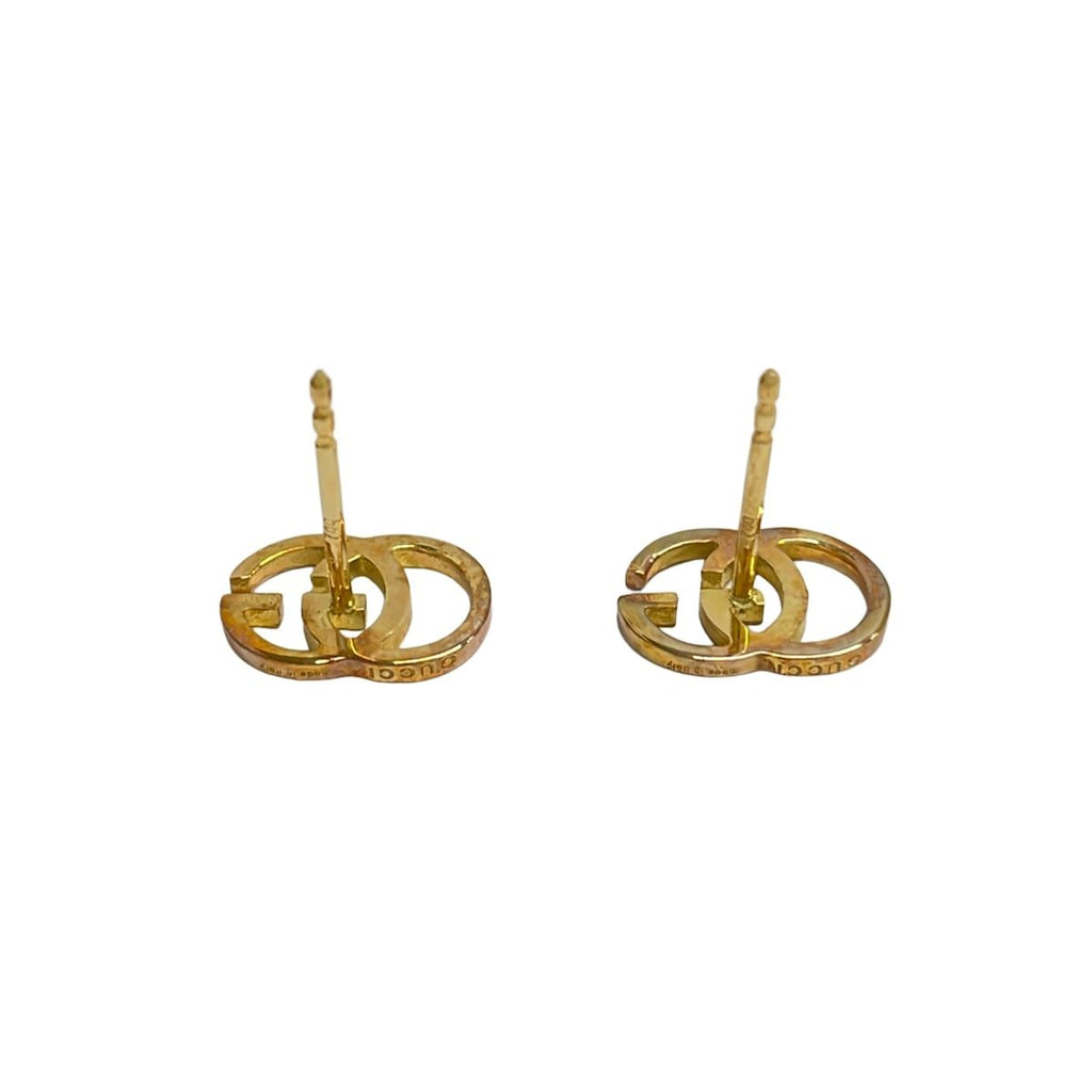 Gucci Earrings Double 18k Yellow Gold — view 3