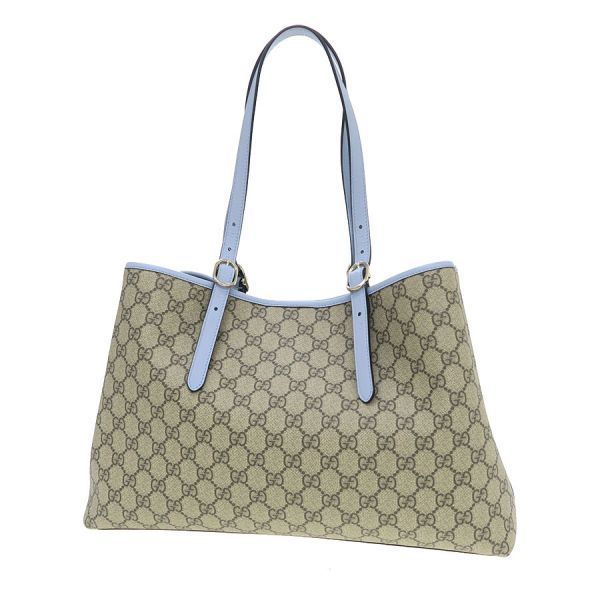 Gucci GG Emblem Large Tote Beige