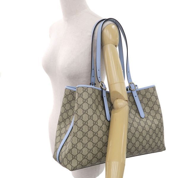 Gucci GG Emblem Large Tote Beige — view 9