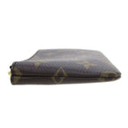 Louis Vuitton Monogram Card & Key Case Pochette Cles S Brown Key Holder — view 7