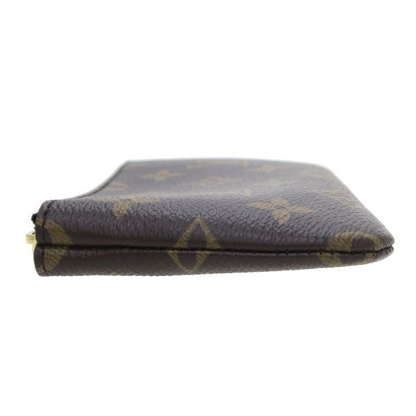 Louis Vuitton Monogram Card & Key Case Pochette Cles S Brown Key Holder — view 7