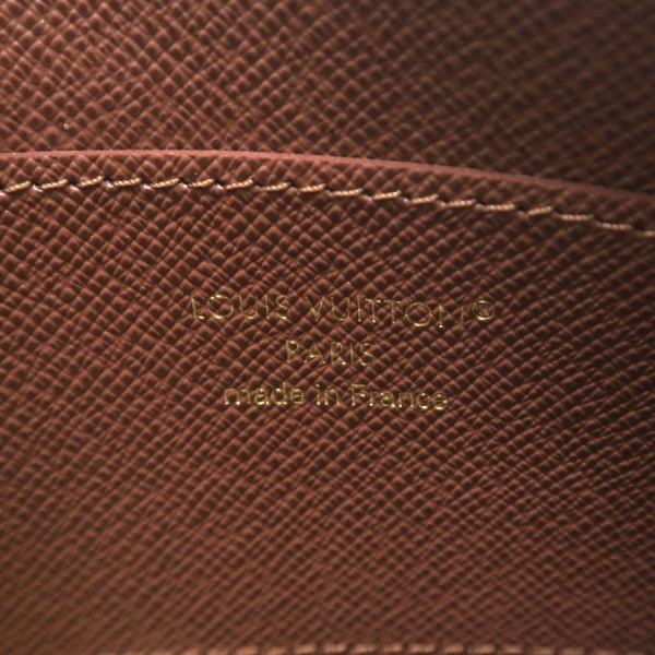 Louis Vuitton Monogram Card & Key Case Pochette Cles S Brown Key Holder — view 9