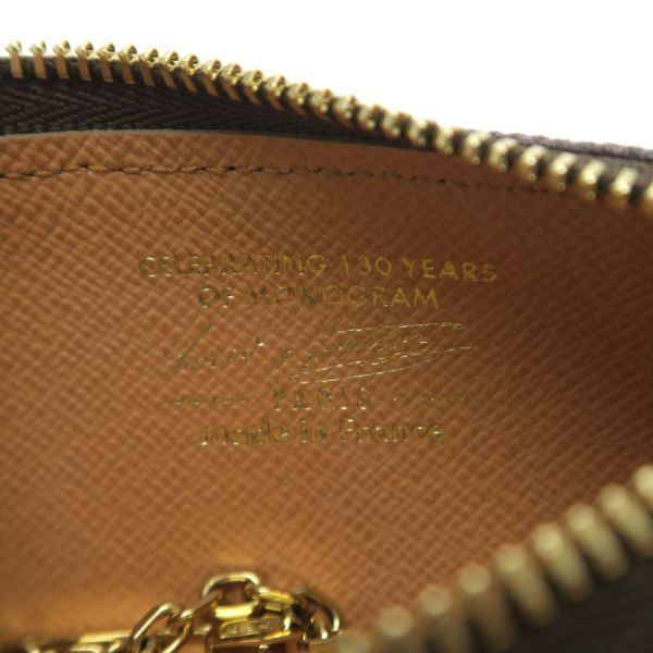 Louis Vuitton Monogram Pochette Cles Origin Brown — view 9