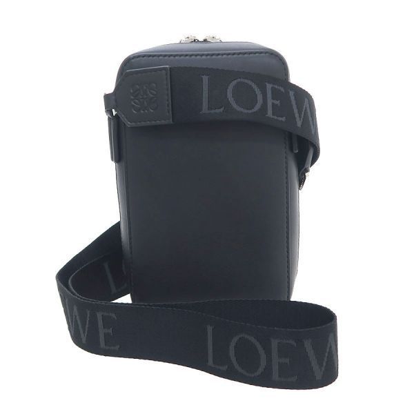 Loewe Vertical Crossbody Pocket Black — view 3