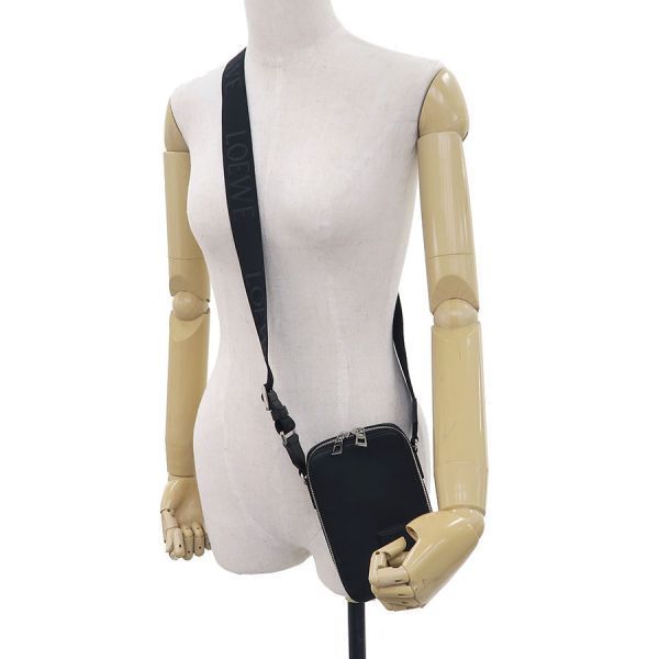 Loewe Vertical Crossbody Pocket Black — view 9