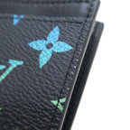 Louis Vuitton Monogram Coin Card Holder Gradient Black — view 8